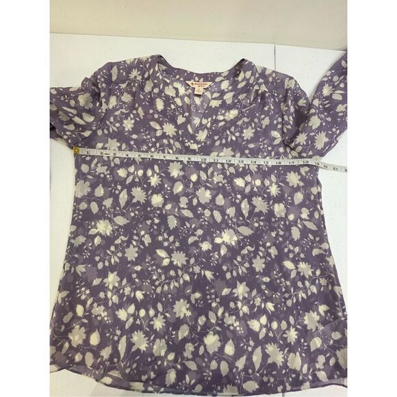 Brooks Brothers women’s size 6 purple blouse long sleeve - Picture 3 of 6